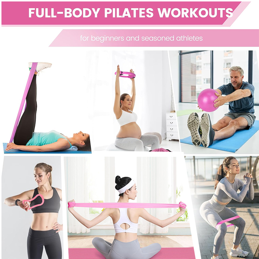 ชุดอุปกรณ์พิลาทิสสำหรับผู้หญิง - Pilates Yoga Weight Loss บทวิจารณ์และราคา