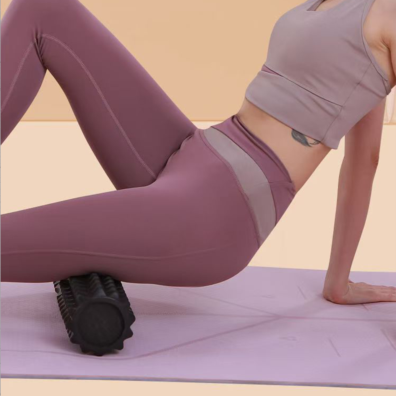 ชุดโฟมโรลเลอร์และบล็อกโยคะ ขนา - Home Pilates Yoga บทวิจารณ์และราคา