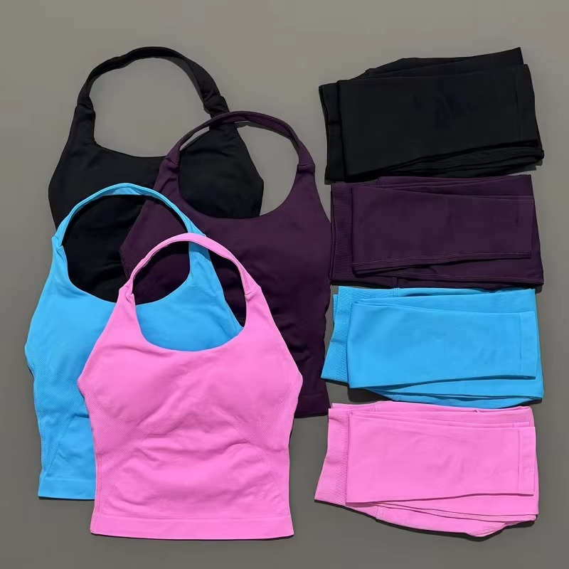ชุดออกกำลังกายผู้หญิง 2 ชิ้น ช - Pilates Yoga Set บทวิจารณ์และราคา