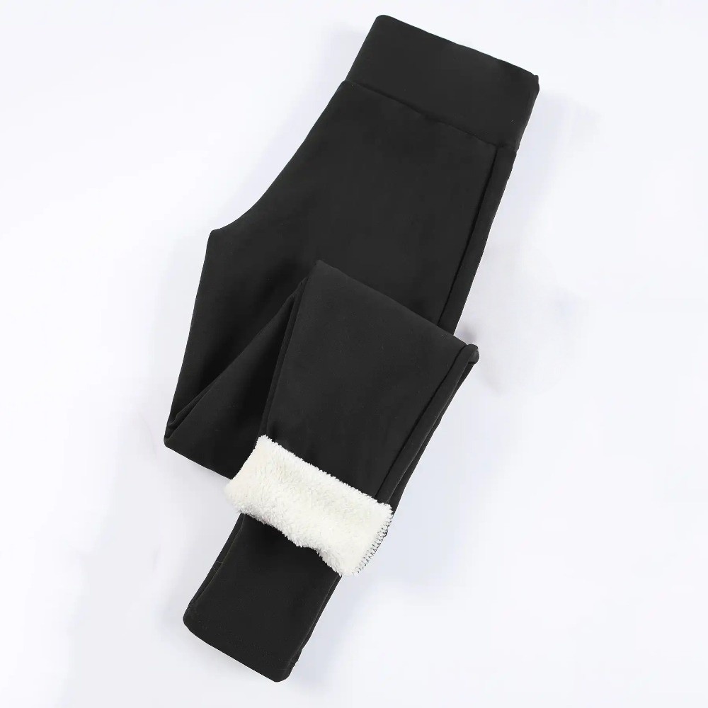 เลกกิ้งแฟชั่นเอวสูงผ้าฟลีซ ยืด - Pilates Yoga Legging บทวิจารณ์และราคา