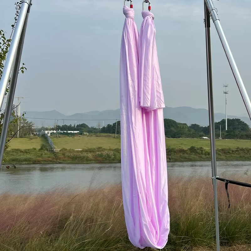 เปลผ้าไหมสำหรับโยคะอากาศแบบยืด - Aerial Silk Hammock บทวิจารณ์และราคา