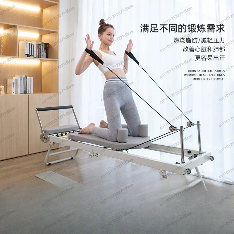 อุปกรณ์พิลาทิสรีฟอร์เมอร์แบบใช - Pilates Yoga Weight Loss บทวิจารณ์และราคา