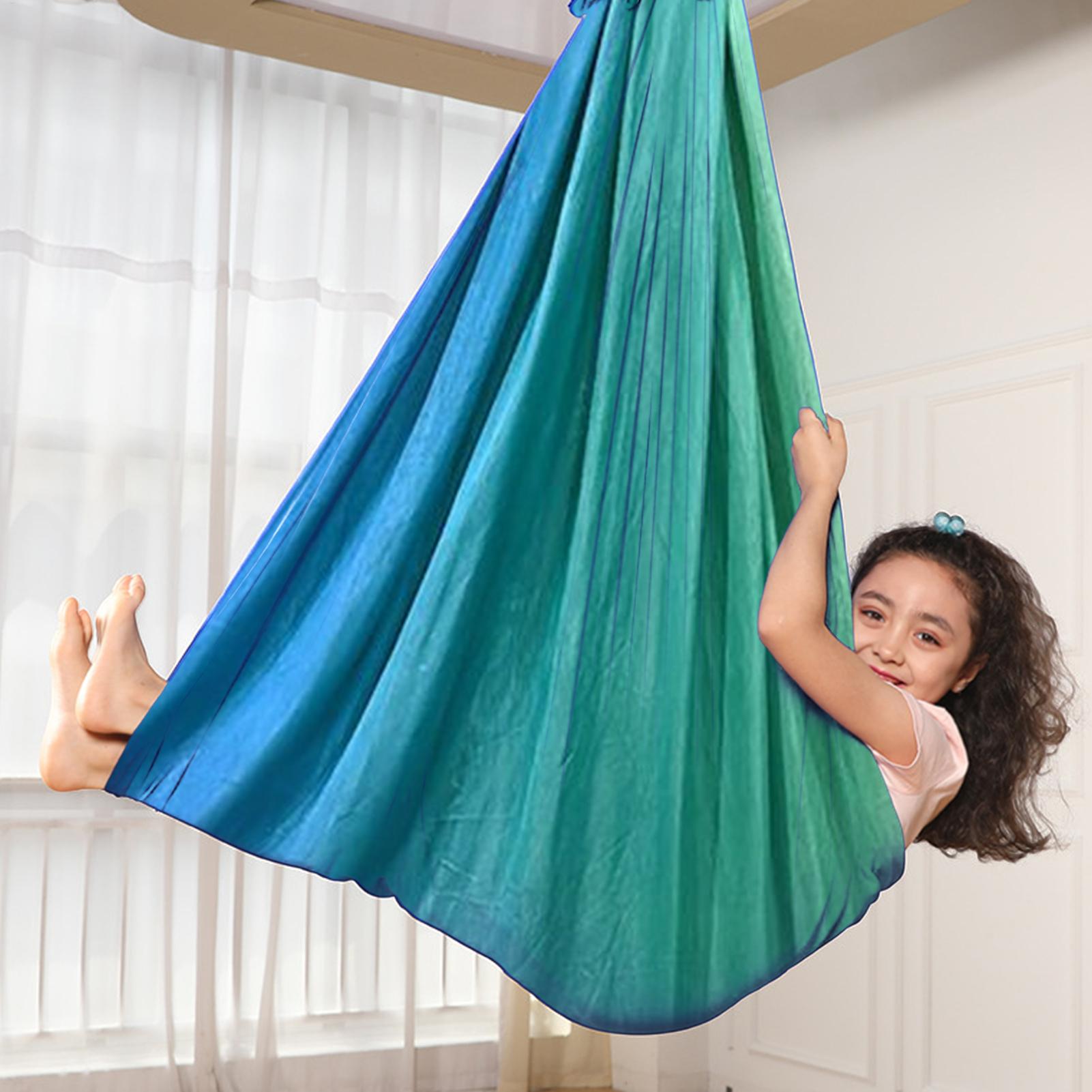 ชิงช้าโยคะ ผ้าไหมยืดหยุ่นสำหรั - Aerial Silk Hammock บทวิจารณ์และราคา