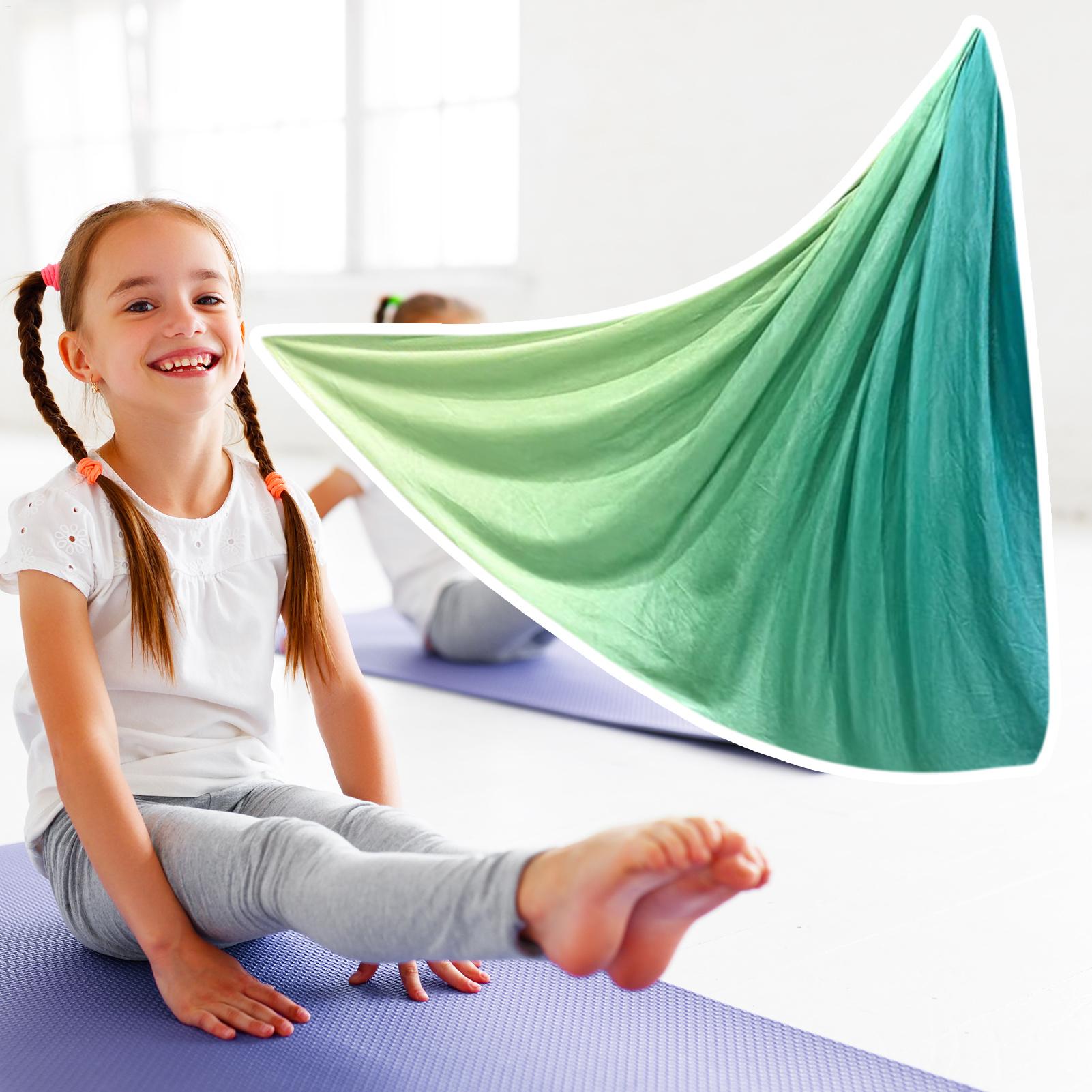 ชิงช้าโยคะ ผ้าไหมยืดหยุ่นสำหรั - Aerial Silk Hammock บทวิจารณ์และราคา