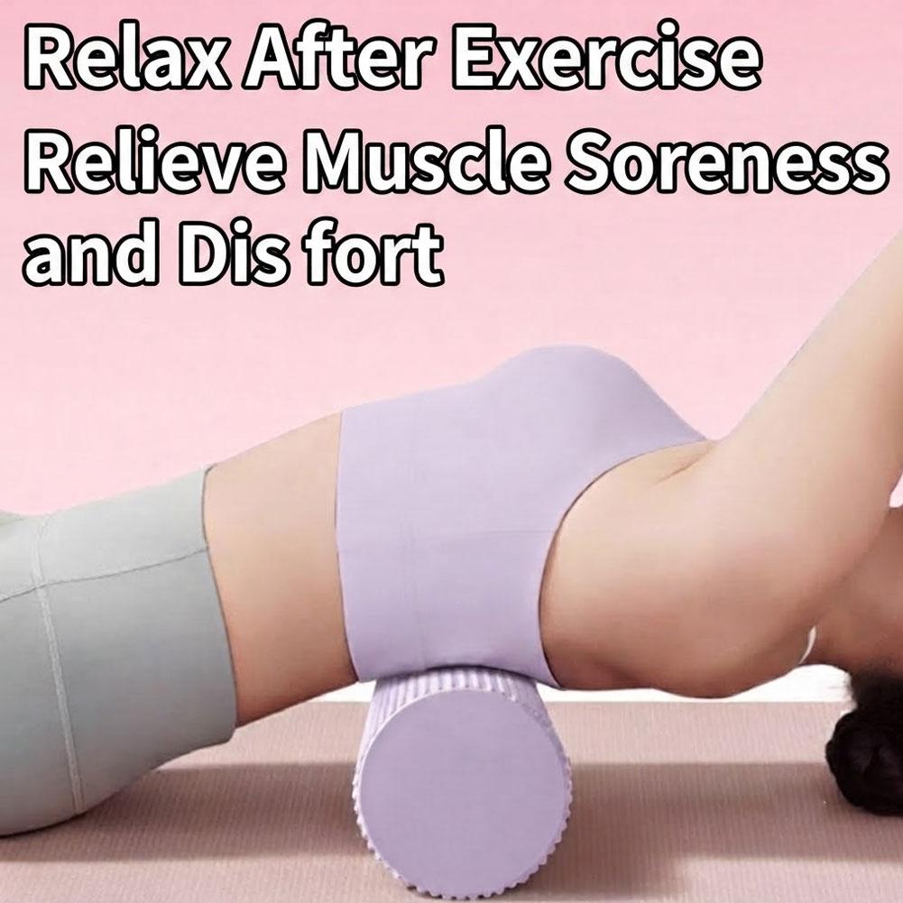 ลูกกลิ้งโฟมโยคะ EVA ความหนาแน่ - Home Pilates Yoga บทวิจารณ์และราคา
