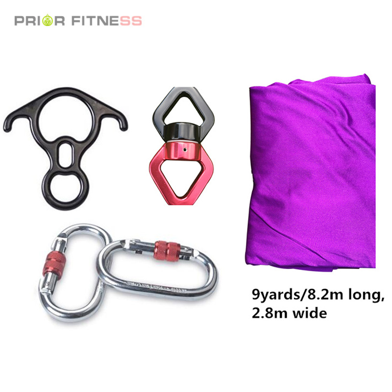 ชุดผ้าไหมโยคะอากาศ 9 หลา 8.2 เ - Aerial Silk Hammock บทวิจารณ์และราคา